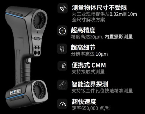 國產(chǎn)三維掃描儀 軟硬件協(xié)同，實(shí)現(xiàn)便捷高效3D掃描操作